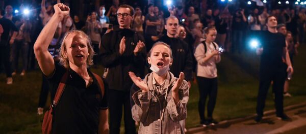 Protestas poselectorales en Bielorrusia Protestas poselectorales en Bielorrusia - Sputnik Mundo