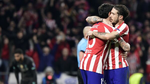 Sime Vrsaljko del Club Atlético de Madrid, 18 de febrero del 2020 - Sputnik Mundo