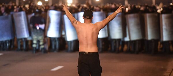 Protestas poselectorales en Bielorrusia - Sputnik Mundo