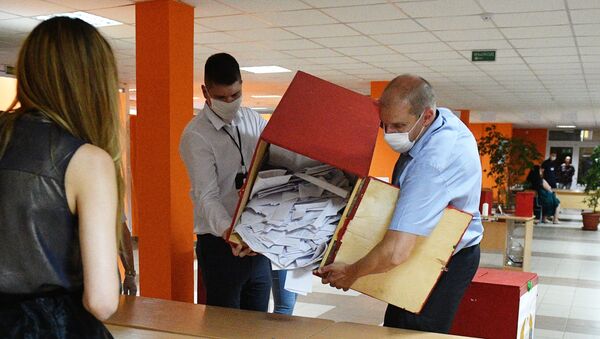 Los comicios en Bielorrusia Los comicios en Bielorrusia - Sputnik Mundo