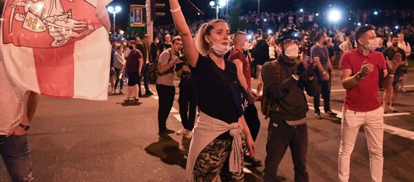 Protestas en Bielorrusia - Sputnik Mundo