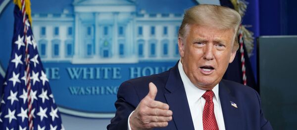 Donald Trump, presidente de EEUU - Sputnik Mundo