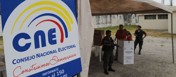 Logo del Consejo Nacional Electoral (CNE) de Ecuador Logo del Consejo Nacional Electoral (CNE) de Ecuador - Sputnik Mundo
