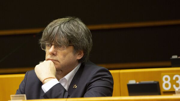 Carles Puigdemont, expresidente del Gobierno de Cataluña - Sputnik Mundo