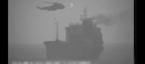 Captura de pantalla del vídeo compartido por CENTCOM de EEUU - Sputnik Mundo