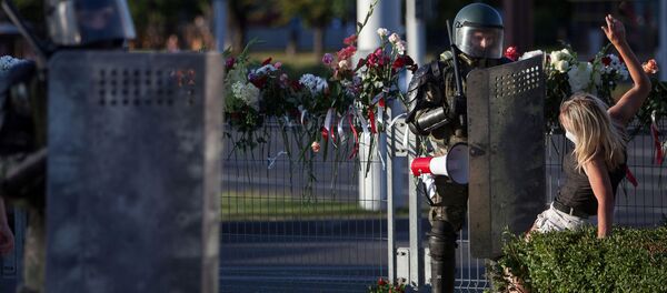 Protestas en Bielorrusia - Sputnik Mundo