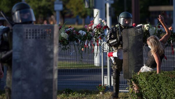 Protestas en Bielorrusia - Sputnik Mundo