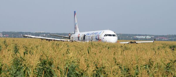 Un avión de pasajeros hizo un aterrizaje de emergencia en la región de Moscú - Sputnik Mundo