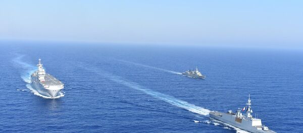 Ejercicios conjuntos de Grecia y Francia  - Sputnik Mundo