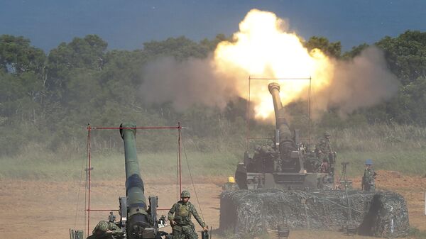 Maniobras militares en Taiwán (archivo) - Sputnik Mundo