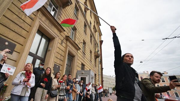 Protestas en Bielorrusia - Sputnik Mundo