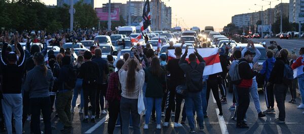 Protestas en Bielorrusia - Sputnik Mundo