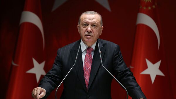 Recep Tayyip Erdogan, presidente de Turquía - Sputnik Mundo