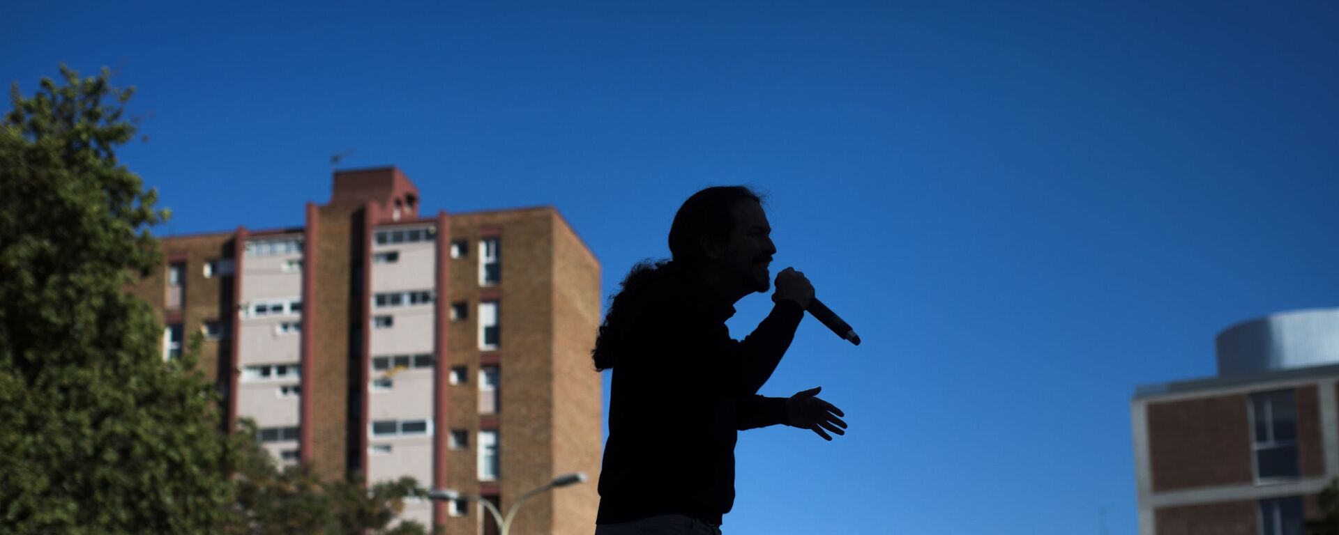 Pablo Iglesias, líder de Podemos. Barcelona, 2019 - Sputnik Mundo, 1920, 14.08.2020