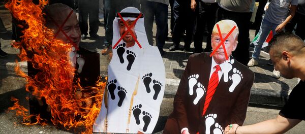 Protestas contra el acuerdo de paz entre Israel y Emiratos Árabes Unidos - Sputnik Mundo