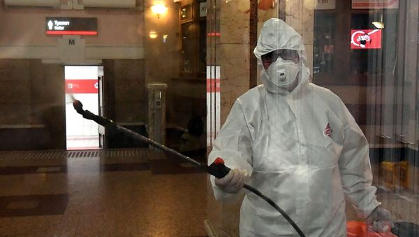El coronavirus en Rusia El coronavirus en Rusia - Sputnik Mundo