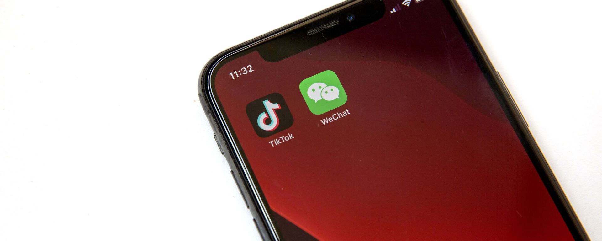 Logos de TikTok y WeChat Logos de TikTok y WeChat - Sputnik Mundo, 1920, 10.06.2021