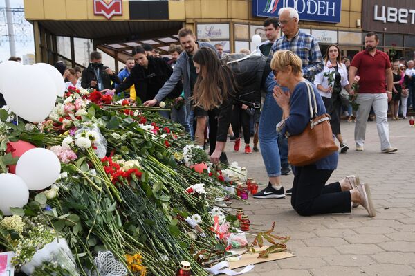 Publican el vídeo que podría corresponder con la muerte del manifestante en Minsk - Sputnik Mundo