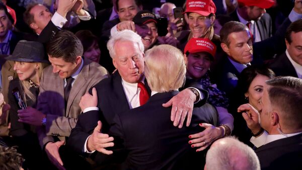 Robert Trump, hermano del actual mandatario, lo felicita por su discurso ante el Partido Republicano - Sputnik Mundo