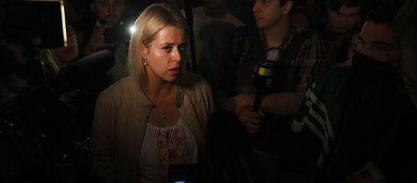 Veronica Tsepkalo, la esposa del político opositor bielorruso Valeri Tsepkalo Veronica Tsepkalo, la esposa del político opositor bielorruso Valeri Tsepkalo - Sputnik Mundo
