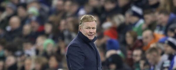 Ronald Koeman, entrenador de la selección holandesa (foto de archivo) - Sputnik Mundo