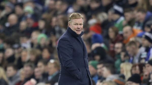 Ronald Koeman, entrenador de la selección holandesa (foto de archivo) - Sputnik Mundo