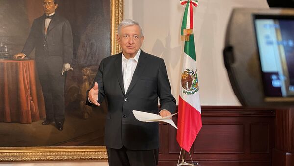 Andrés Manuel López Obrador, presidente mexicano - Sputnik Mundo