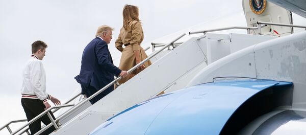 Donald y Melania Trump - Sputnik Mundo