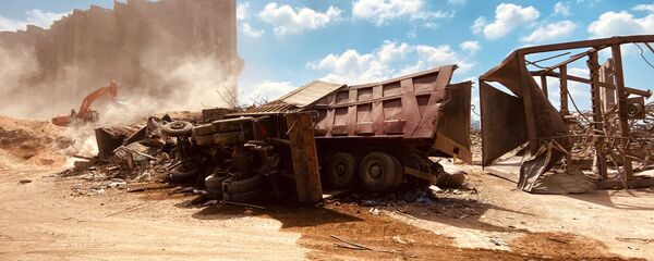 Consecuencias de la explosión en Beirut - Sputnik Mundo
