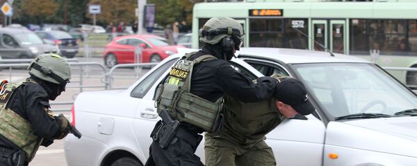 Policía de Bielorrusia - Sputnik Mundo