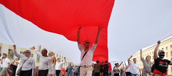 Manifestaciones de protesta en Bielorrusia - Sputnik Mundo