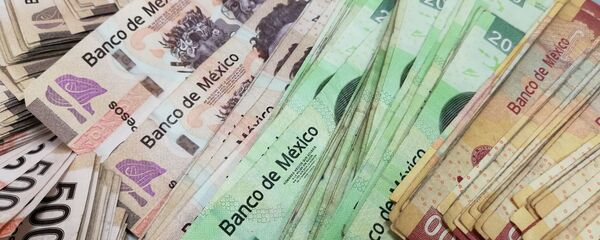 Pesos mexicanos (archivo) - Sputnik Mundo