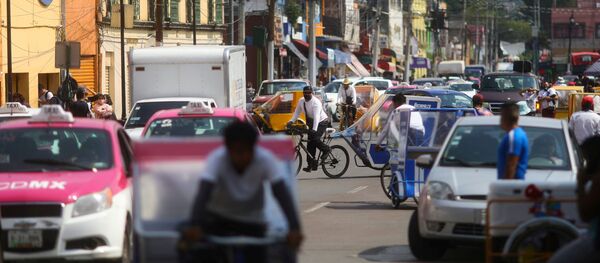 Las calles de la Ciudad de México en tiempos de la pandemia - Sputnik Mundo