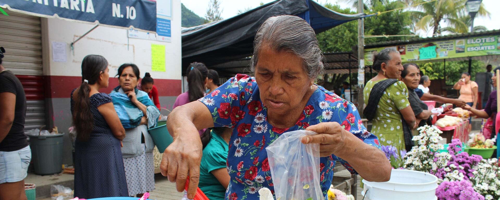 Una mujer de tercera edad en México (imagen referencial) - Sputnik Mundo, 1920, 01.03.2021