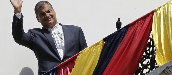 Rafael Correa, expresidente de Ecuador - Sputnik Mundo