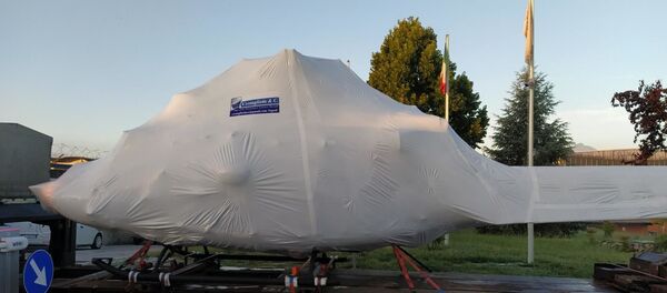 Un helicóptero Augusta Bell AB-412 SP de la Armada Nacional de Uruguay - Sputnik Mundo