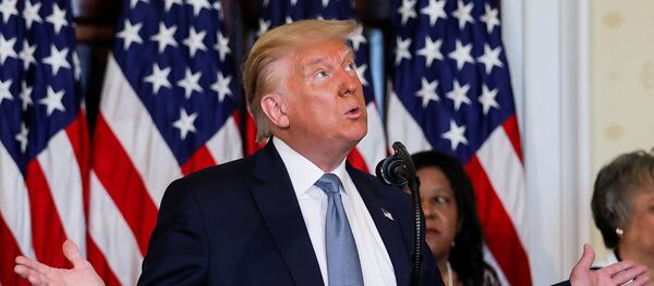 Donald Trump, presidente de EEUU - Sputnik Mundo