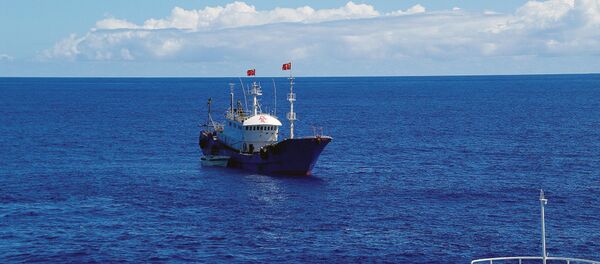 Buque pesquero chino (imagen referencial) - Sputnik Mundo