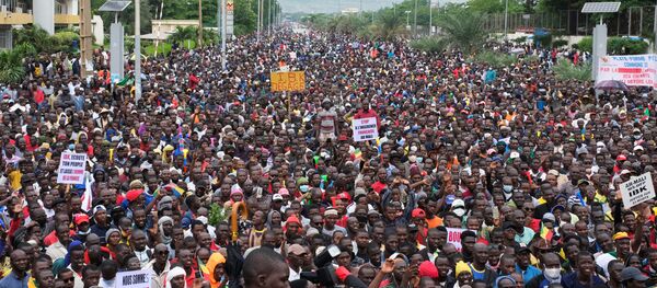 Protestas en Bamako, Malí - Sputnik Mundo