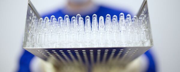 Producción de la vacuna contra el COVID-19 (imagen referencial) - Sputnik Mundo