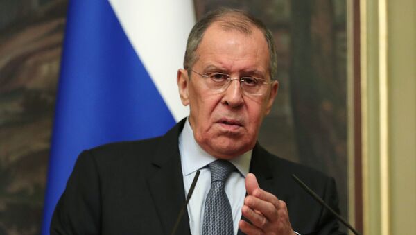 Serguéi Lavrov, el ministro de Exteriores de Rusia - Sputnik Mundo