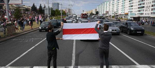 Protestas en Bielorrusia - Sputnik Mundo