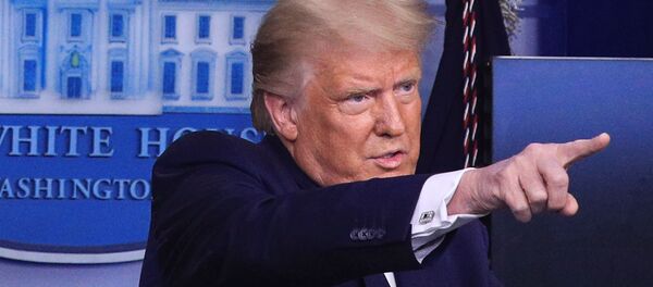 Donald Trump, presidente de EEUU - Sputnik Mundo