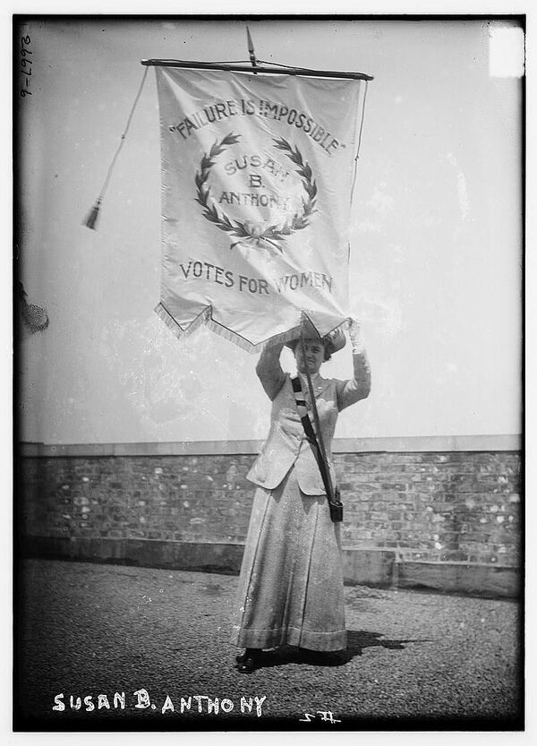 Susan B. Anthony: quién fue la mujer que Trump indultó 114 años después de su muerte Susan B. Anthony: quién fue la mujer que Trump indultó 114 años después de su muerte - Sputnik Mundo