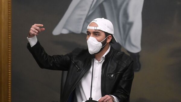 Nayib Bukele, presidente de El Salvador Nayib Bukele, presidente de El Salvador - Sputnik Mundo