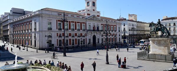 Puerta del Sol en Madrid  - Sputnik Mundo