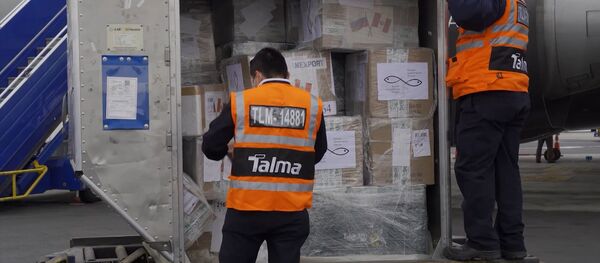 Desde Rusia con amor: llegan a Perú miles de pruebas PCR rusas para COVID-19 - Sputnik Mundo