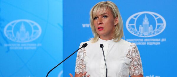 María Zajárova, la portavoz del Ministerio de Exteriores ruso - Sputnik Mundo