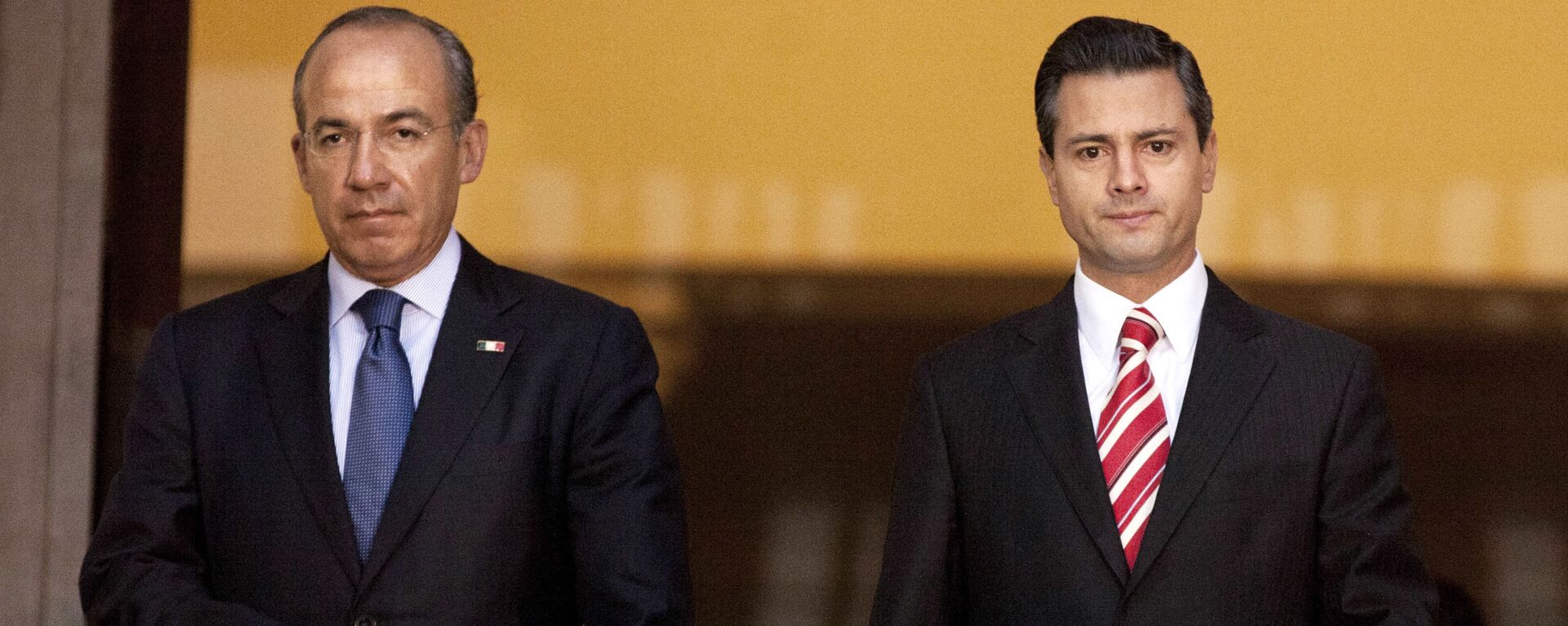 Felipe Calderón Hinojosa y Enrique Peña Nieto, expresidentes de México - Sputnik Mundo, 1920, 27.08.2021