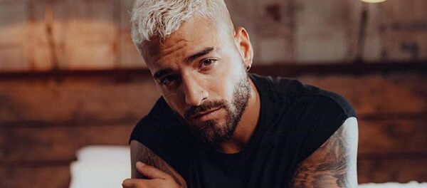 El cantante colombiano Maluma - Sputnik Mundo
